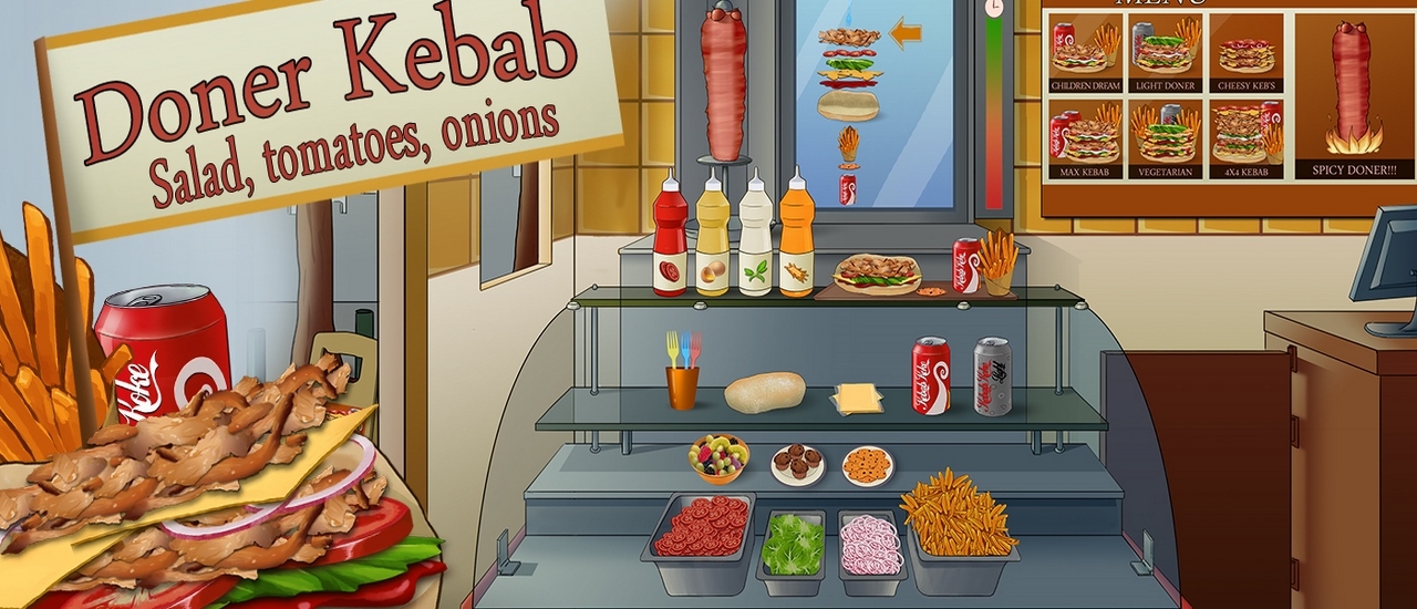 Dner Kebab  salade tomates oignons